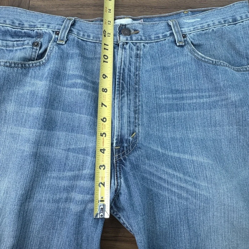 Levis 569 Loose Straight Jeans Mens 38x30 Blue Denim Baggy Y2K Skater Streetwear